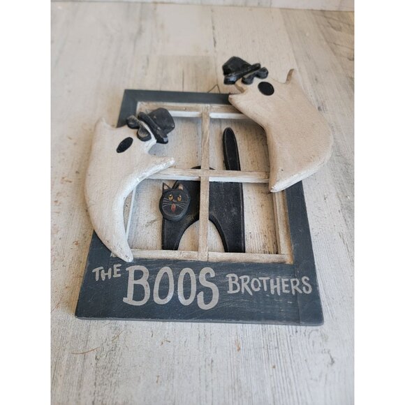 Vintage wedding window frame ghost boos brothers hanging sign - Picture 5 of 7